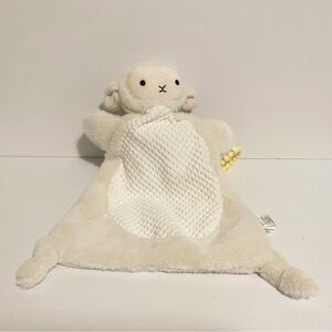 Jesse & Lulu Lamb Lovey Flat Crinkle Sheep Security Blanket Boy Girl Baby Soft